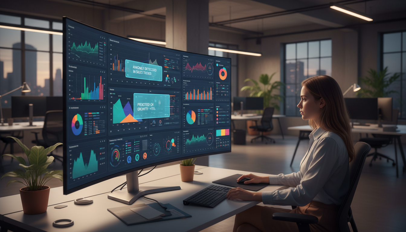 ИИ-инструменты для аналитики и работы с бизнес-данными — дашборды и визуализация