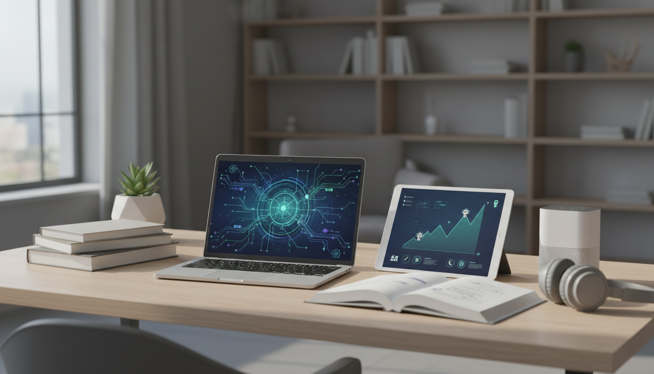 Иллюстрация к статье о Идеи бизнеса на ИИ: как заработать на технологиях