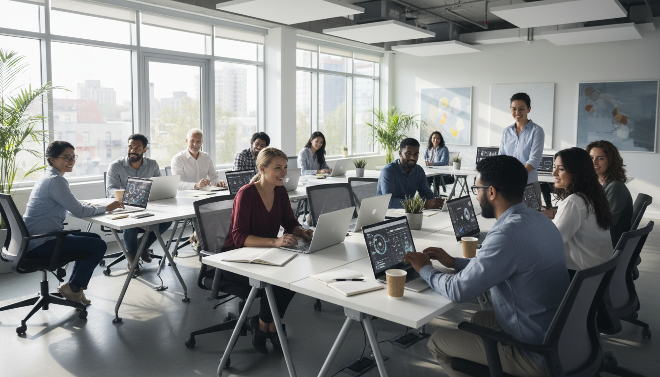 Социальные работники и специалисты переобучаются для работы с технологиями искусственного интеллекта