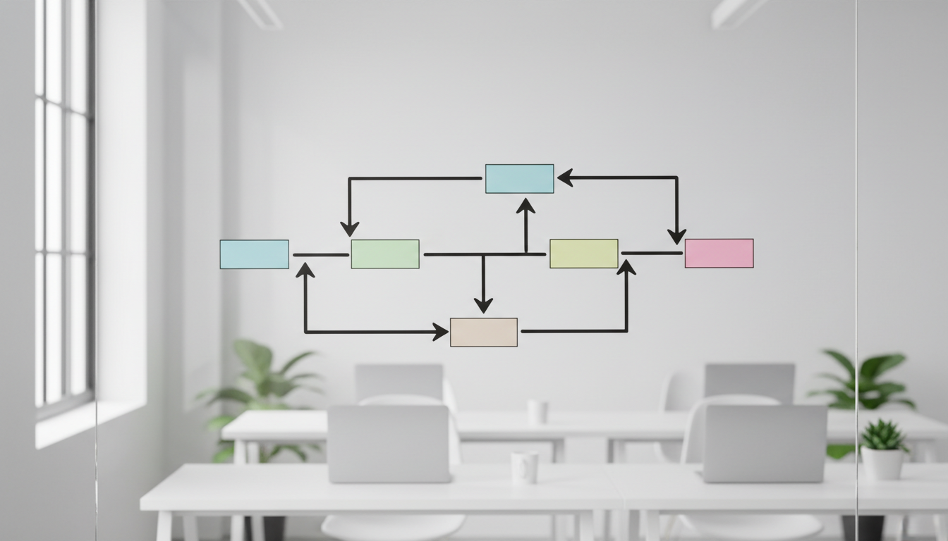 Схема задач и процессов, делегируемых искусственному интеллекту в бизнесе