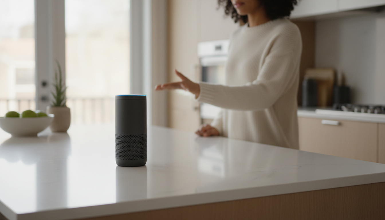 Голосовой ассистент управляет умным домом — пример искусственного интеллекта в жизни