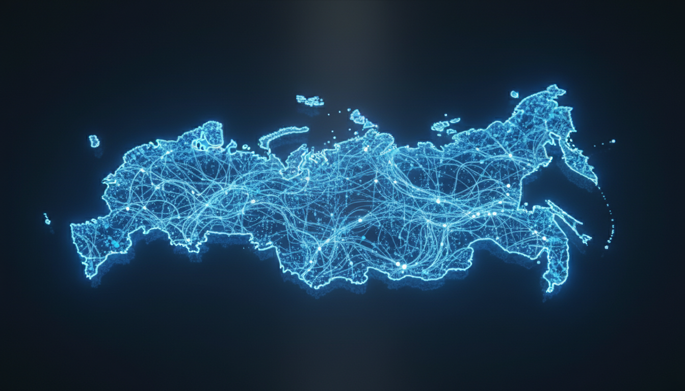 Цифровая карта России с узлами искусственного интеллекта — стратегия развития ИИ