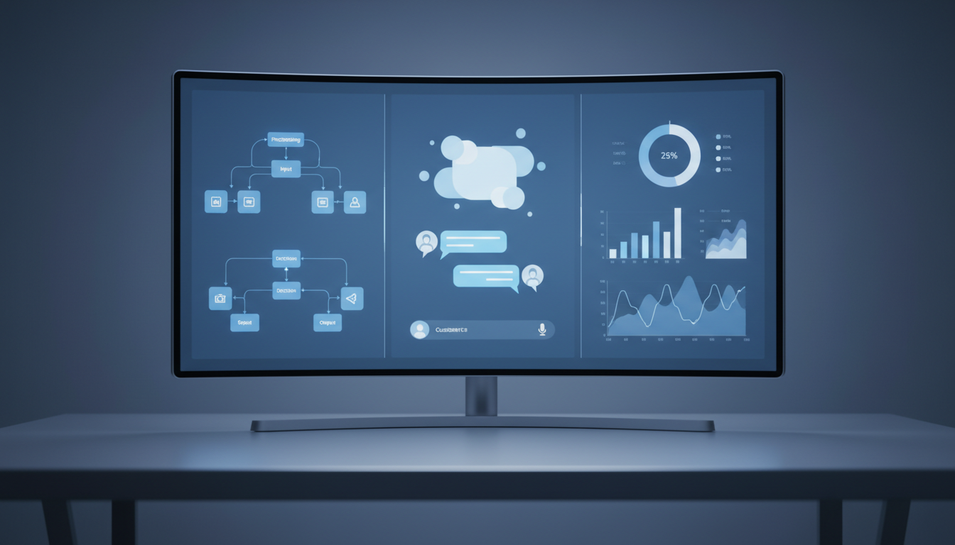 ИИ-агент обрабатывает потоки бизнес-данных — автоматизация клиентского сервиса и аналитики
