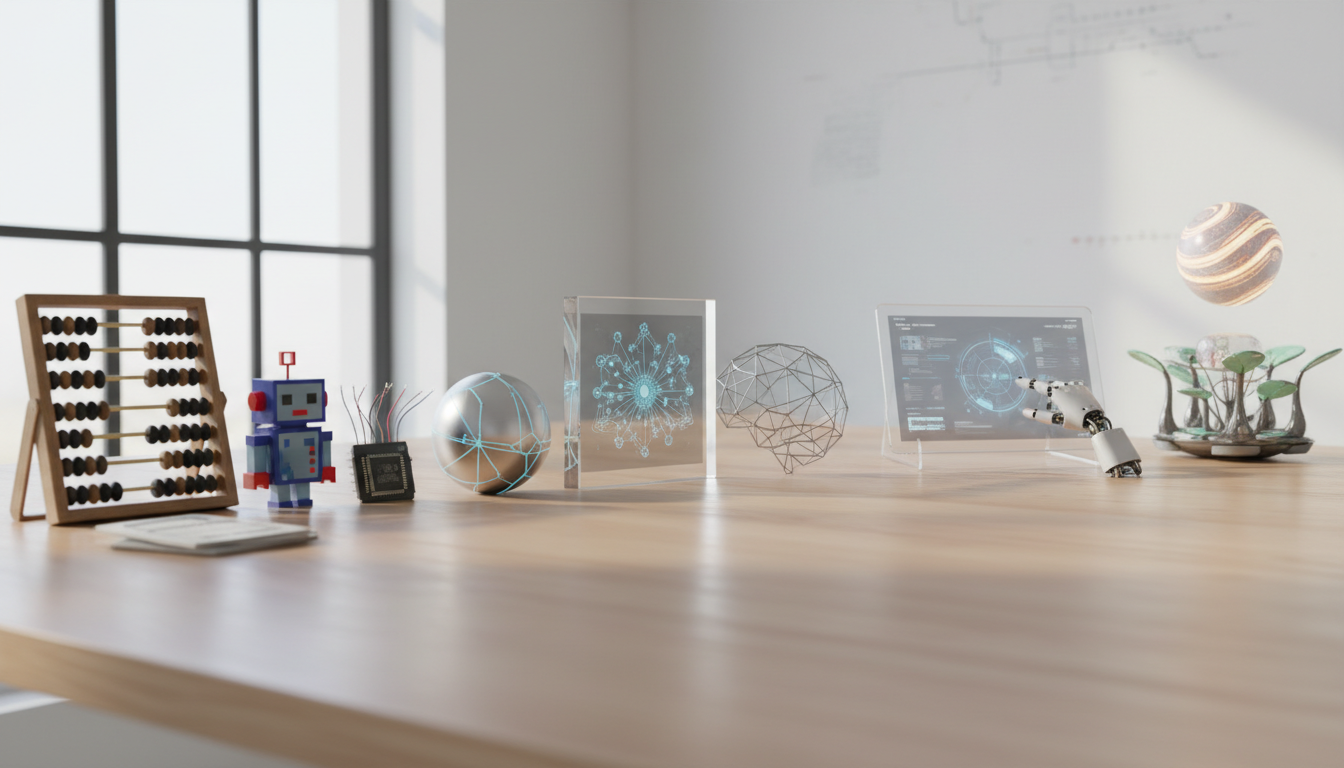 Иллюстрация к статье о Этапы развития искусственного интеллекта