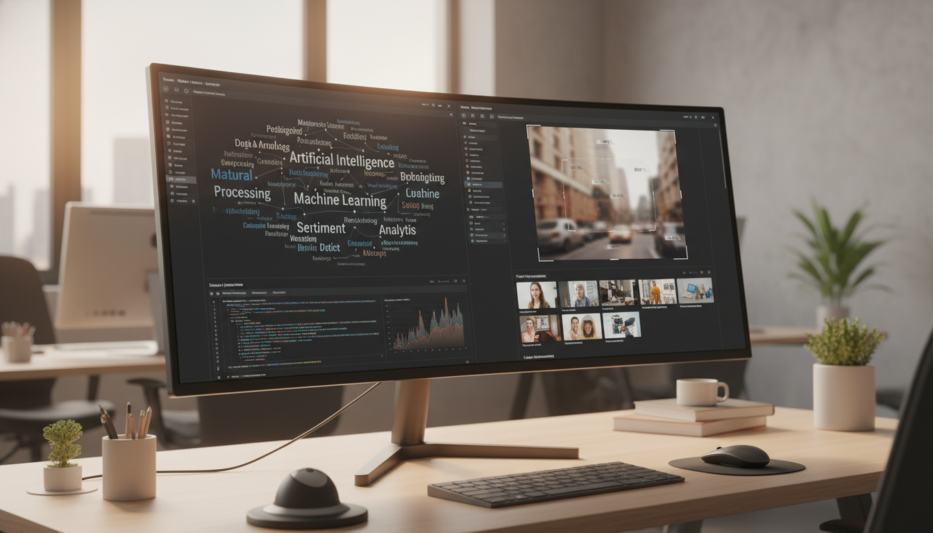 Обработка естественного языка и компьютерное зрение — технологии ИИ в действии