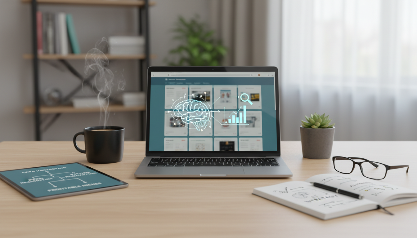 Иллюстрация к статье о Как применить искусственный интеллект в поиске прибыльных ниш на маркетплейсах