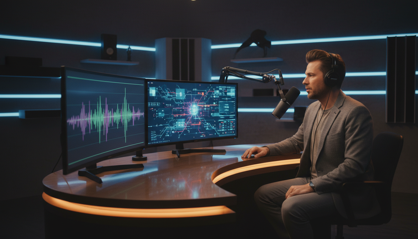 ИИ в производстве подкастов: полное руководство для авторов