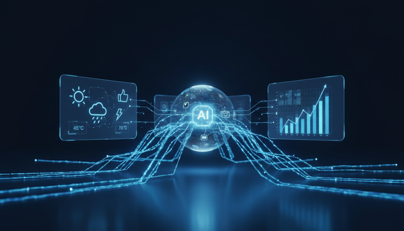 Разнообразие источников данных для ИИ-прогнозирования спроса