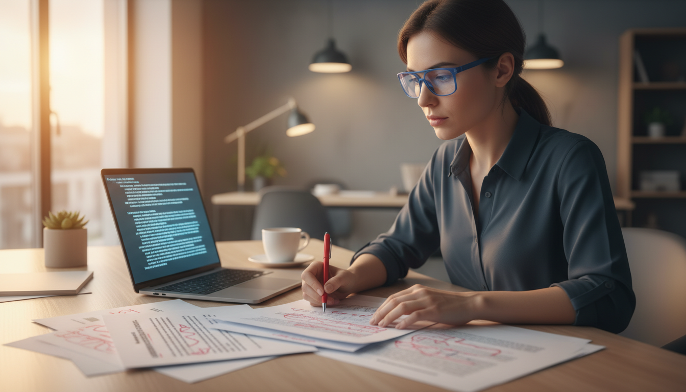 Редактор проверяет и правит текст, созданный искусственным интеллектом