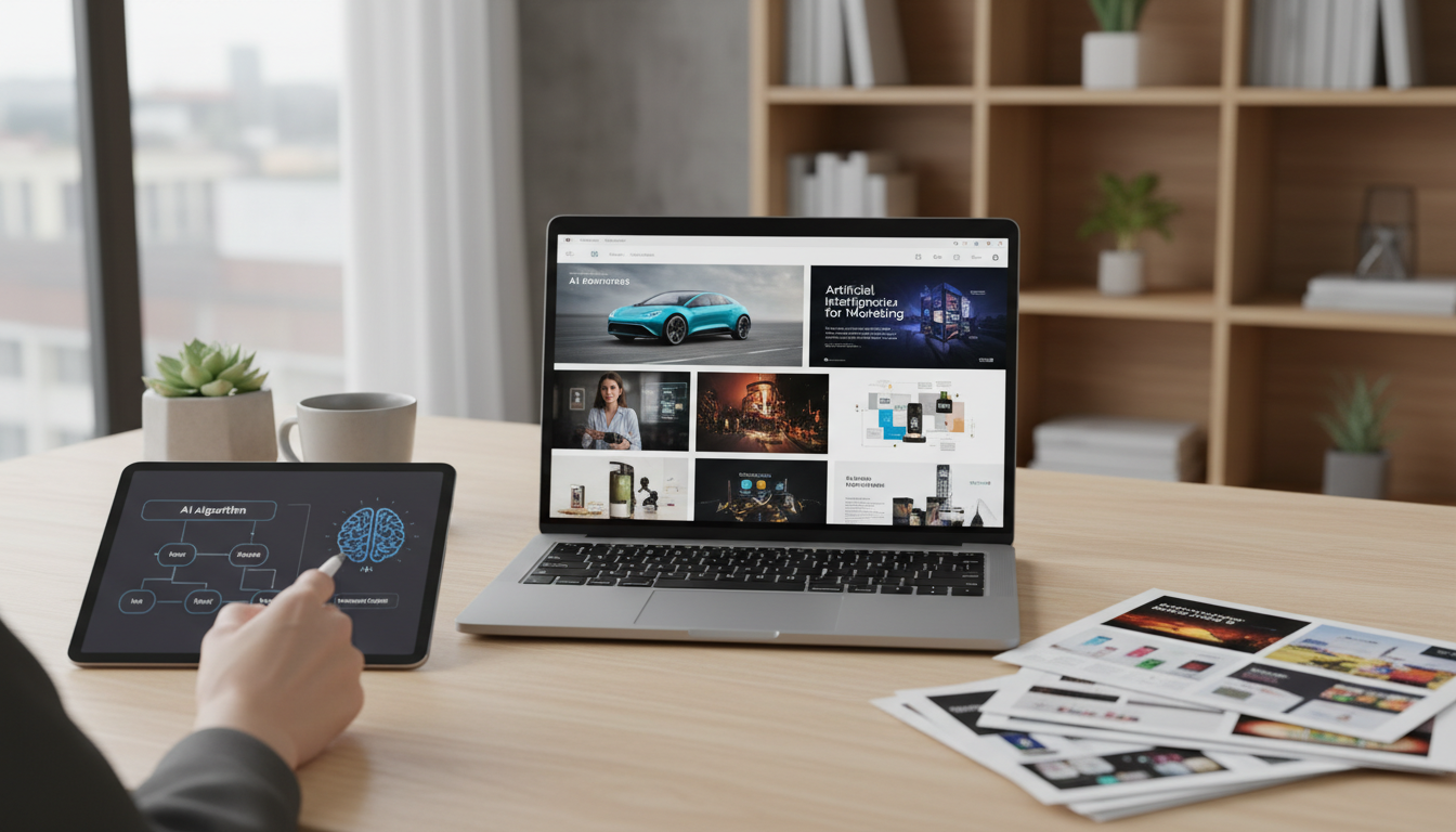 Иллюстрация к статье о Как применить искусственный интеллект в генерации изображений для маркетинга