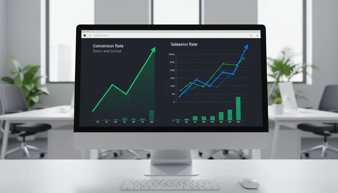 Рост конверсии продаж после внедрения ИИ-скоринга, графики и статистика