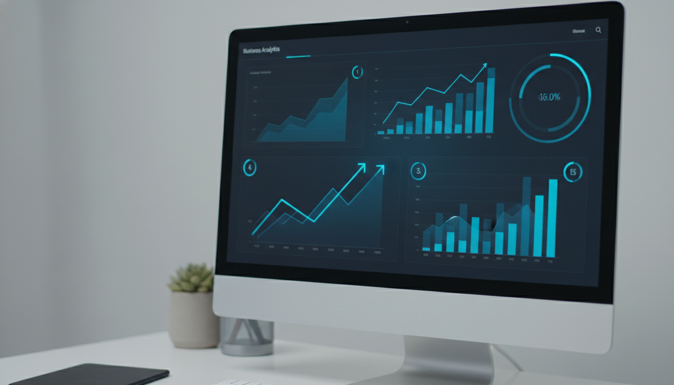 Экран с аналитикой роста конверсии коммерческих предложений благодаря ИИ