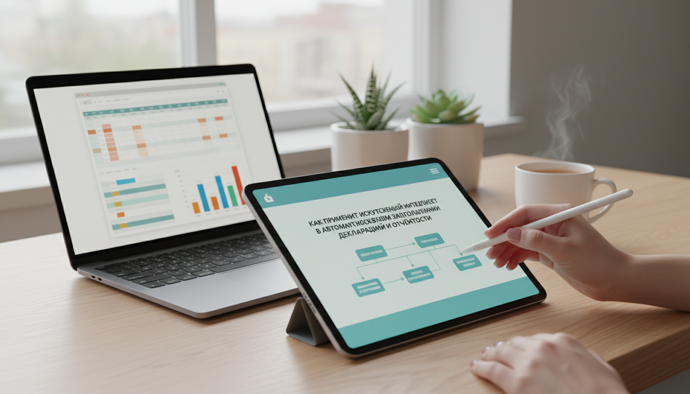 Иллюстрация к статье о Как применить искусственный интеллект в автоматическом заполнении деклараций и отчётности