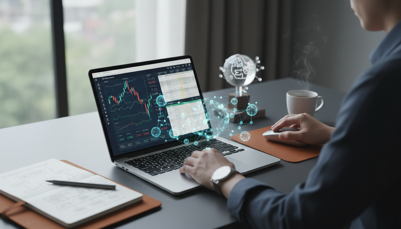 Иллюстрация к статье о Как применить искусственный интеллект в инвестиционной аналитике и управлении портфелем