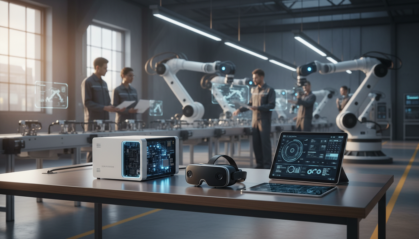 Иллюстрация к статье о Искусственный интеллект на производстве: реальные примеры