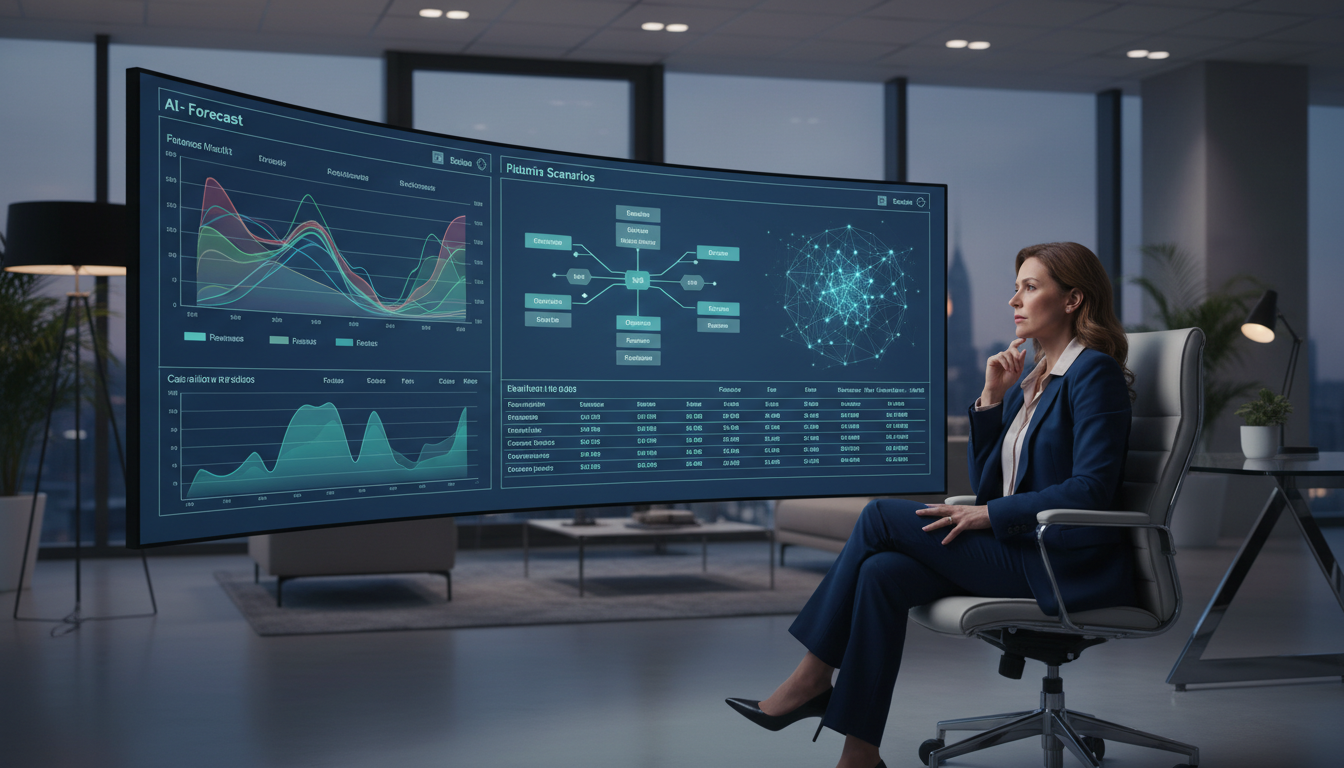 Предиктивная аналитика и прогнозирование финансовых показателей с ИИ
