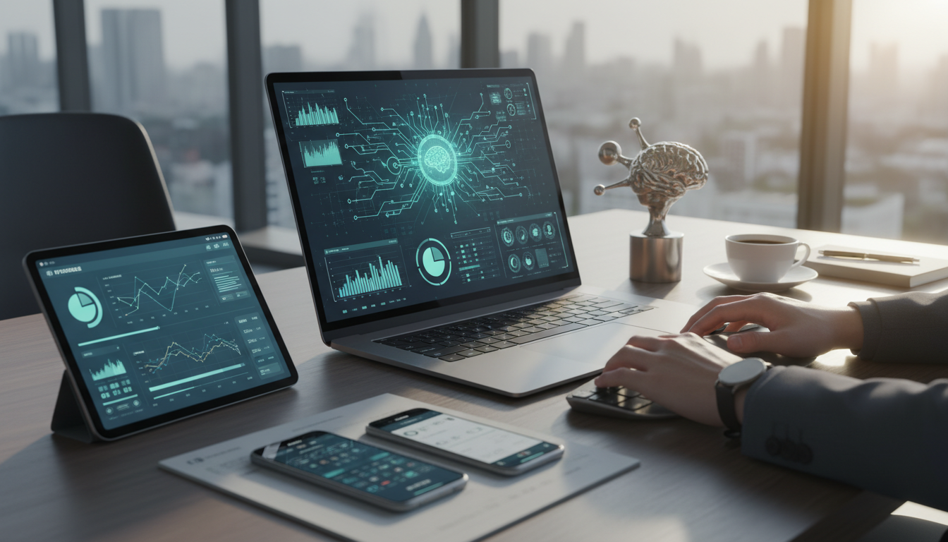 Иллюстрация к статье о Как применить искусственный интеллект в формировании управленческой отчётности