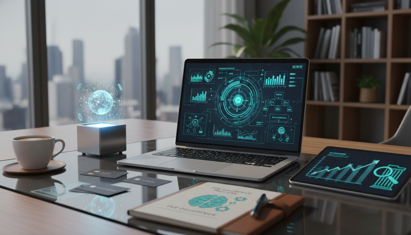 Иллюстрация к статье о Как применить искусственный интеллект в проведении due diligence компаний