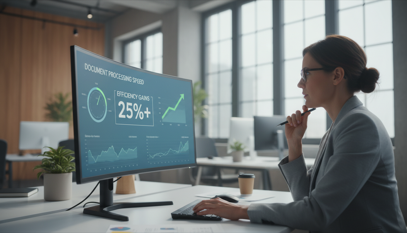 Бизнес-аналитика и ROI от внедрения ИИ в обработку документов