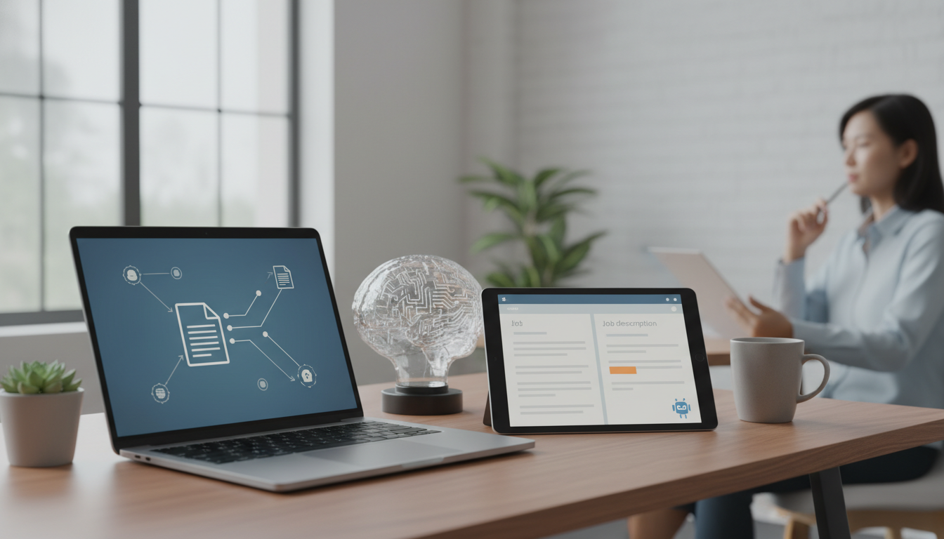 Иллюстрация к статье о Как применить искусственный интеллект в написании текстов вакансий
