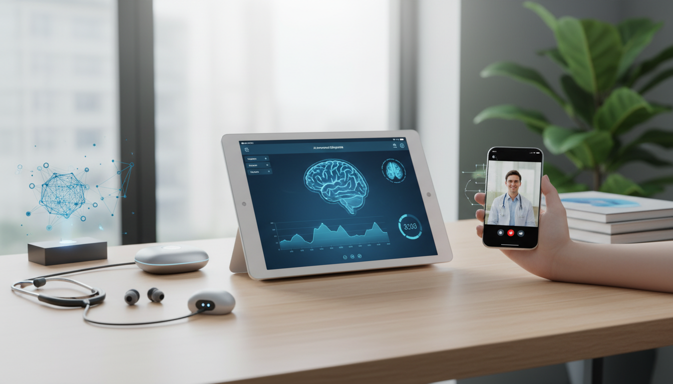 Иллюстрация к статье о Как применить искусственный интеллект в телемедицине и предварительной диагностике