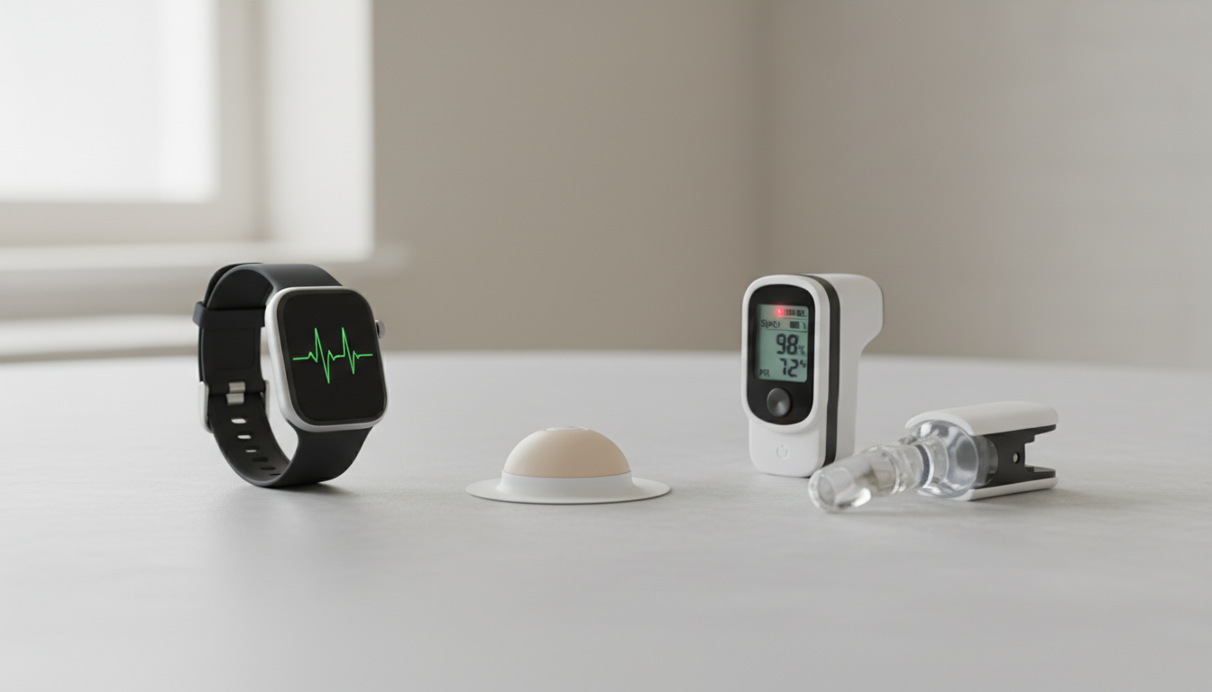 Носимые медицинские устройства для мониторинга здоровья — датчики и смарт-часы