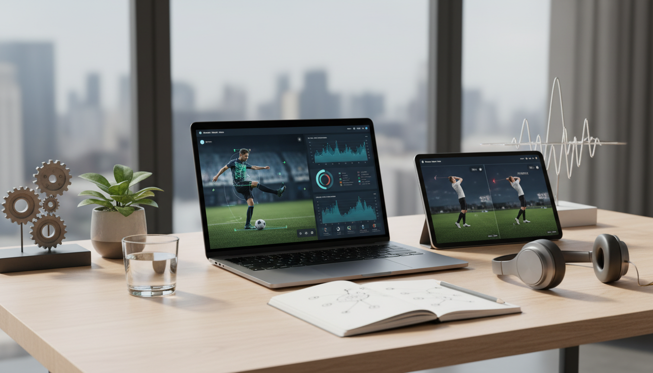 Иллюстрация к статье о Как применить искусственный интеллект в спортивной аналитике и разборе техники