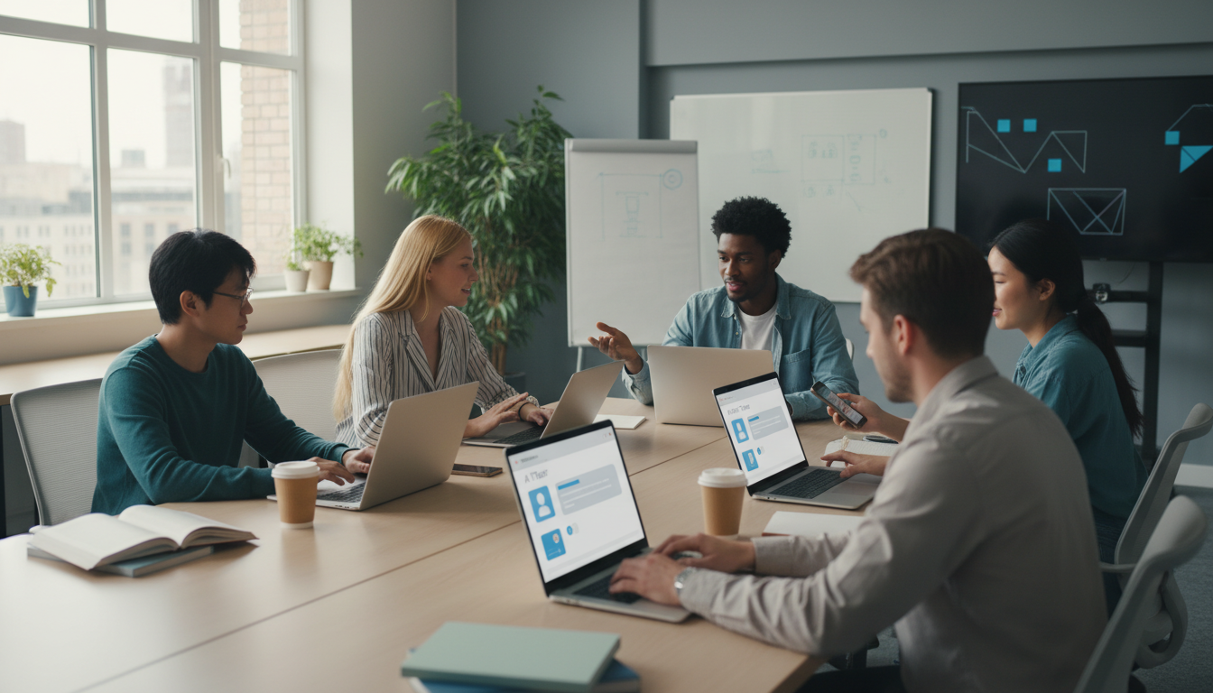 Студенты используют AI-инструменты для учёбы в университете