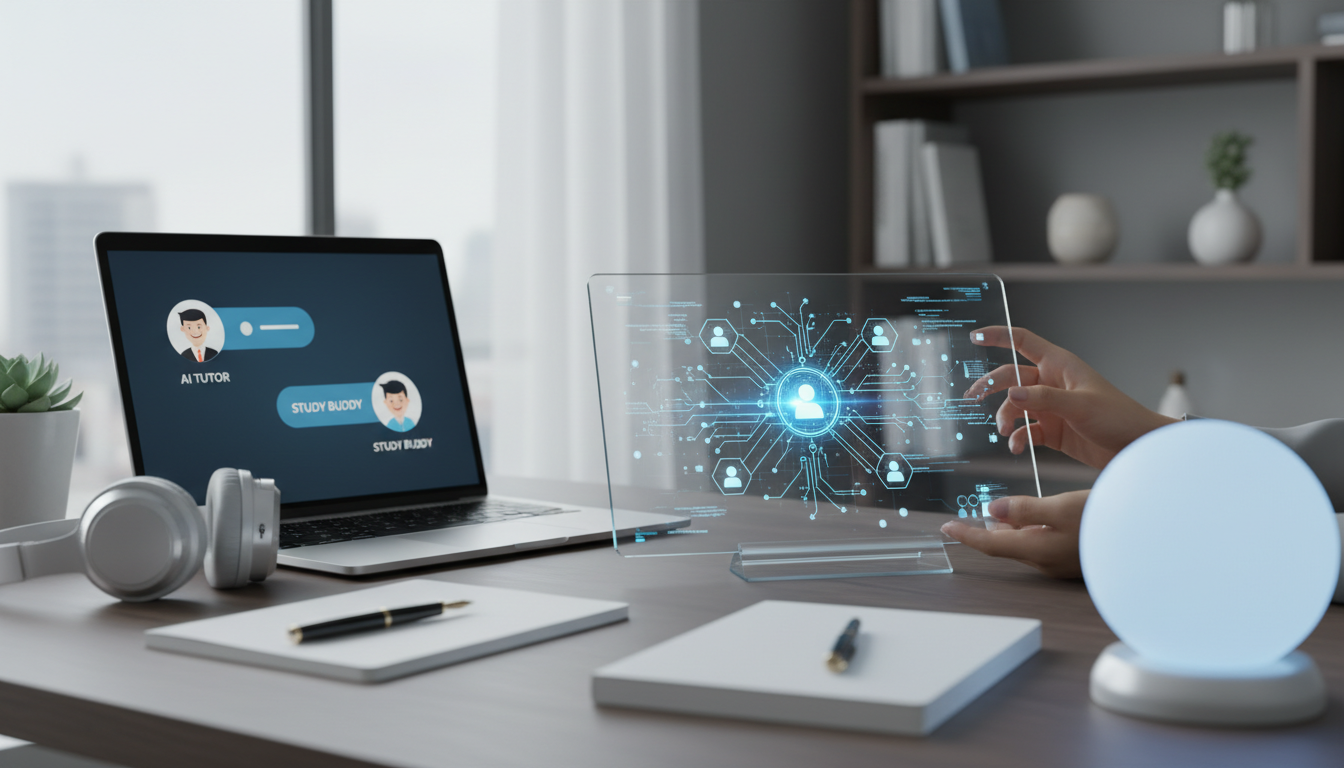 Иллюстрация к статье о Как применить искусственный интеллект в создании AI-репетиторов и чат-ботов для учёбы