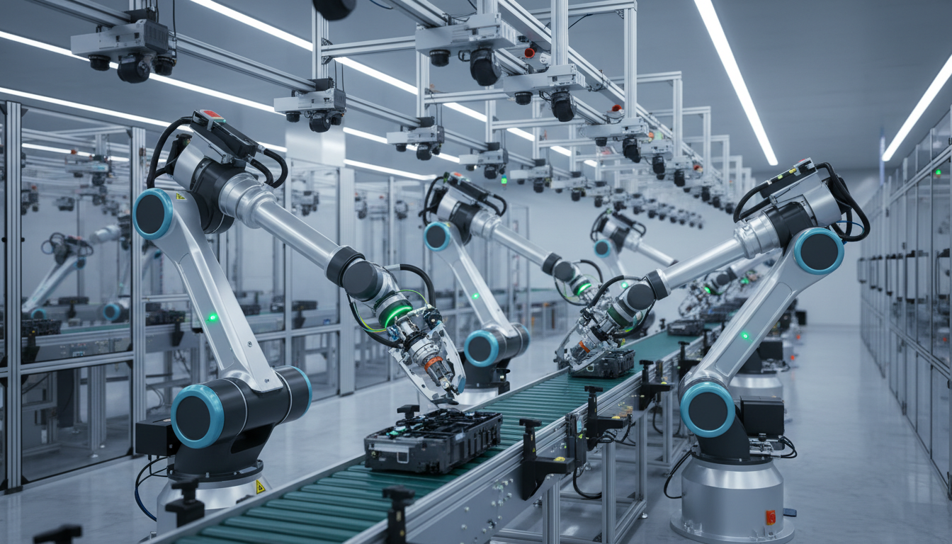 Роботизированное производство с искусственным интеллектом — автоматизация промышленных процессов