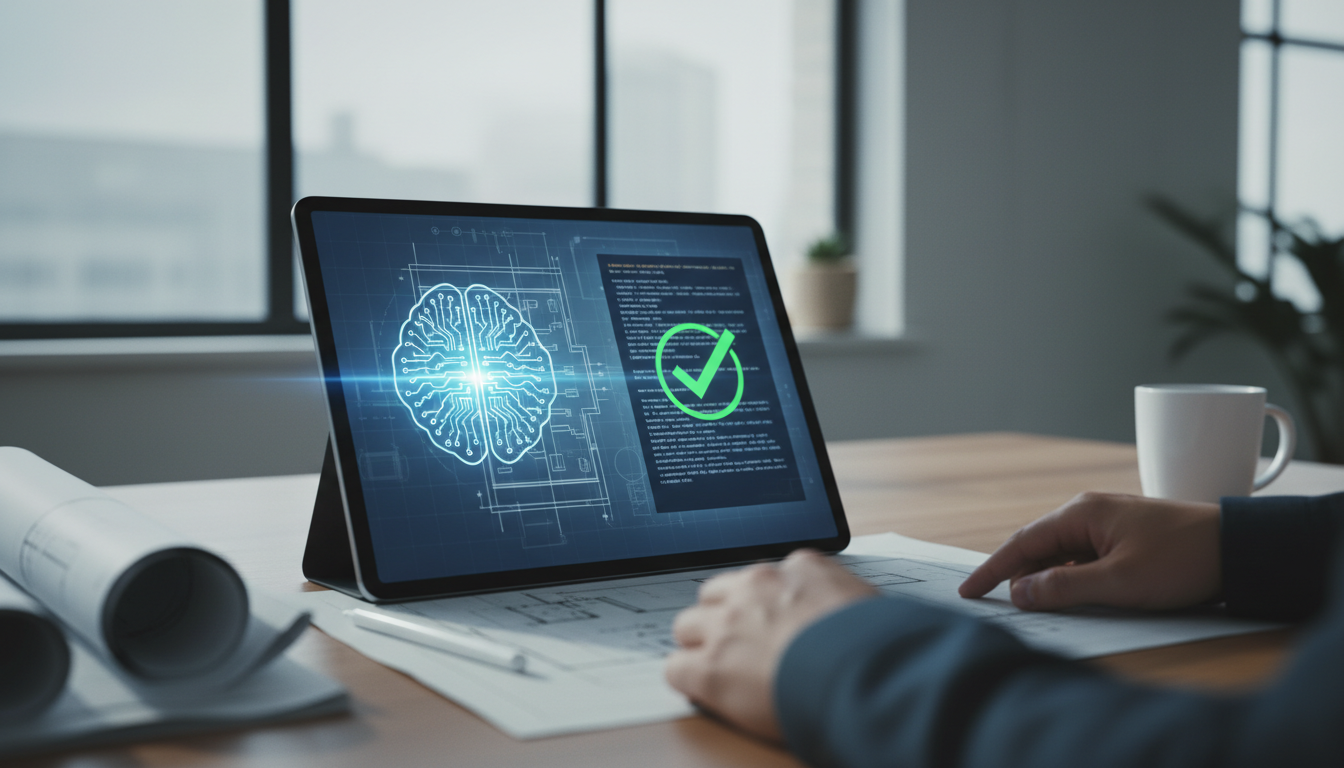 Иллюстрация к статье о Как применить искусственный интеллект в проверке строительной документации