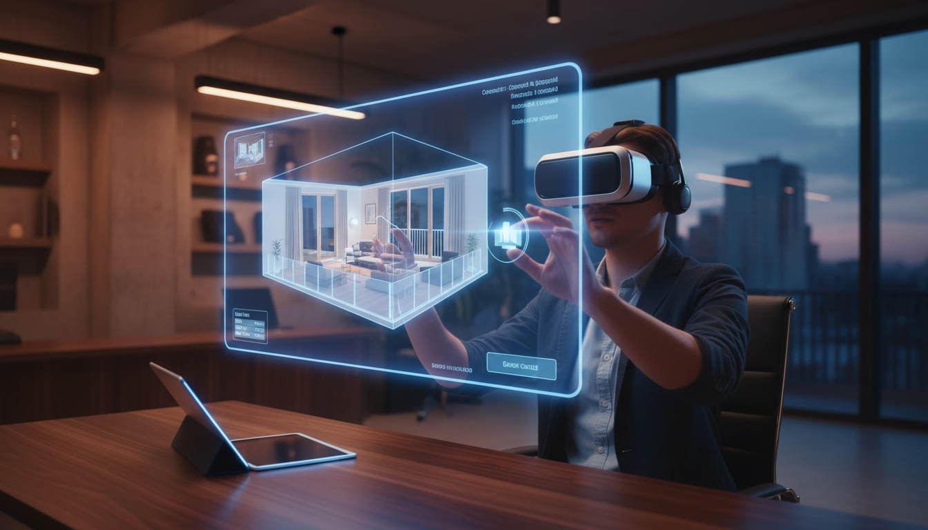 Виртуальный тур по квартире с использованием VR-технологий и искусственного интеллекта