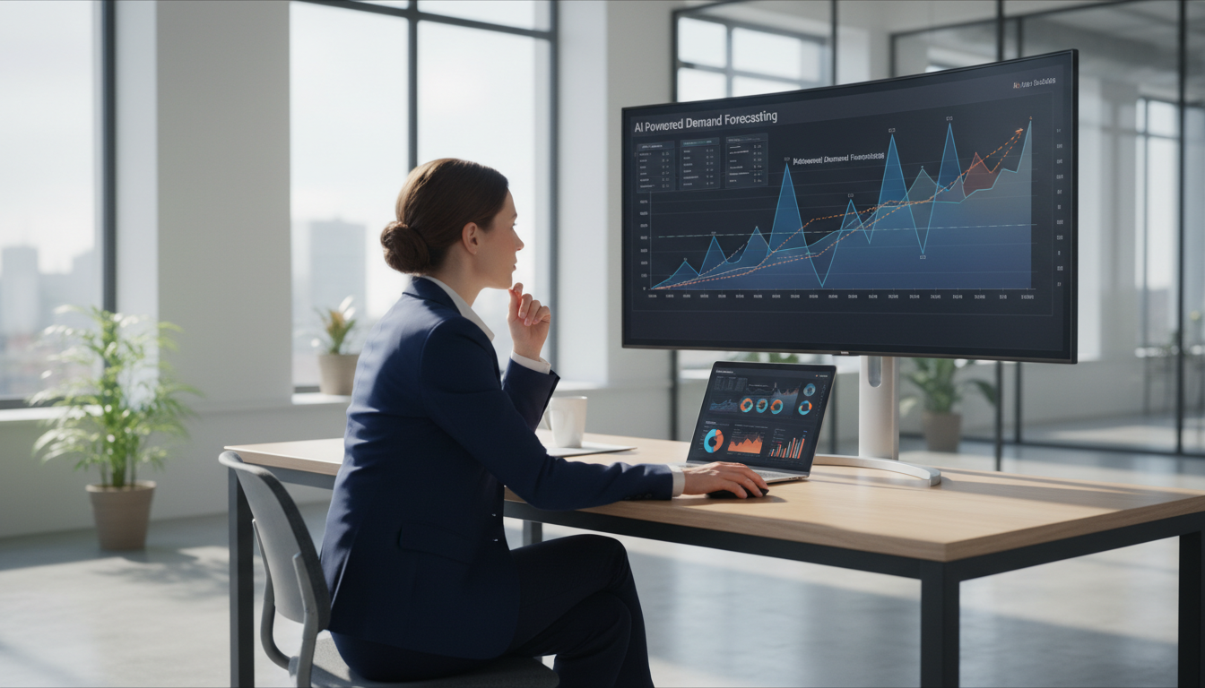ИИ-прогнозирование спроса — визуализация графиков и алгоритмов машинного обучения