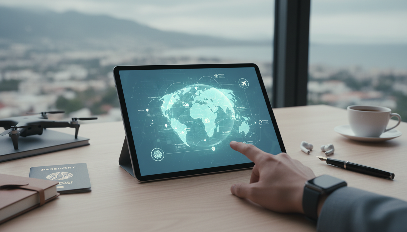 Иллюстрация к статье о Как применить искусственный интеллект в планировании путешествий и маршрутов