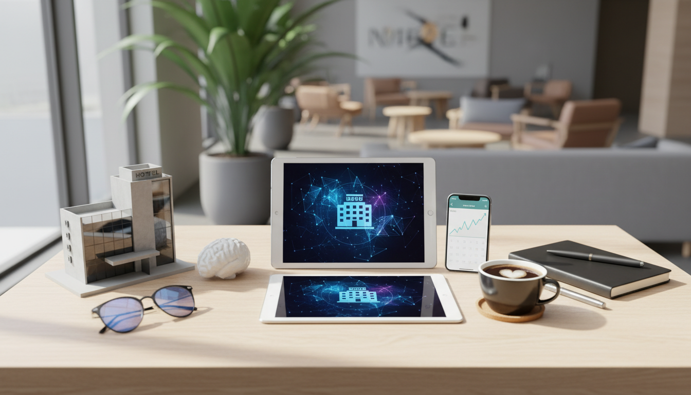 Иллюстрация к статье о Как применить искусственный интеллект в динамическом ценообразовании для отелей