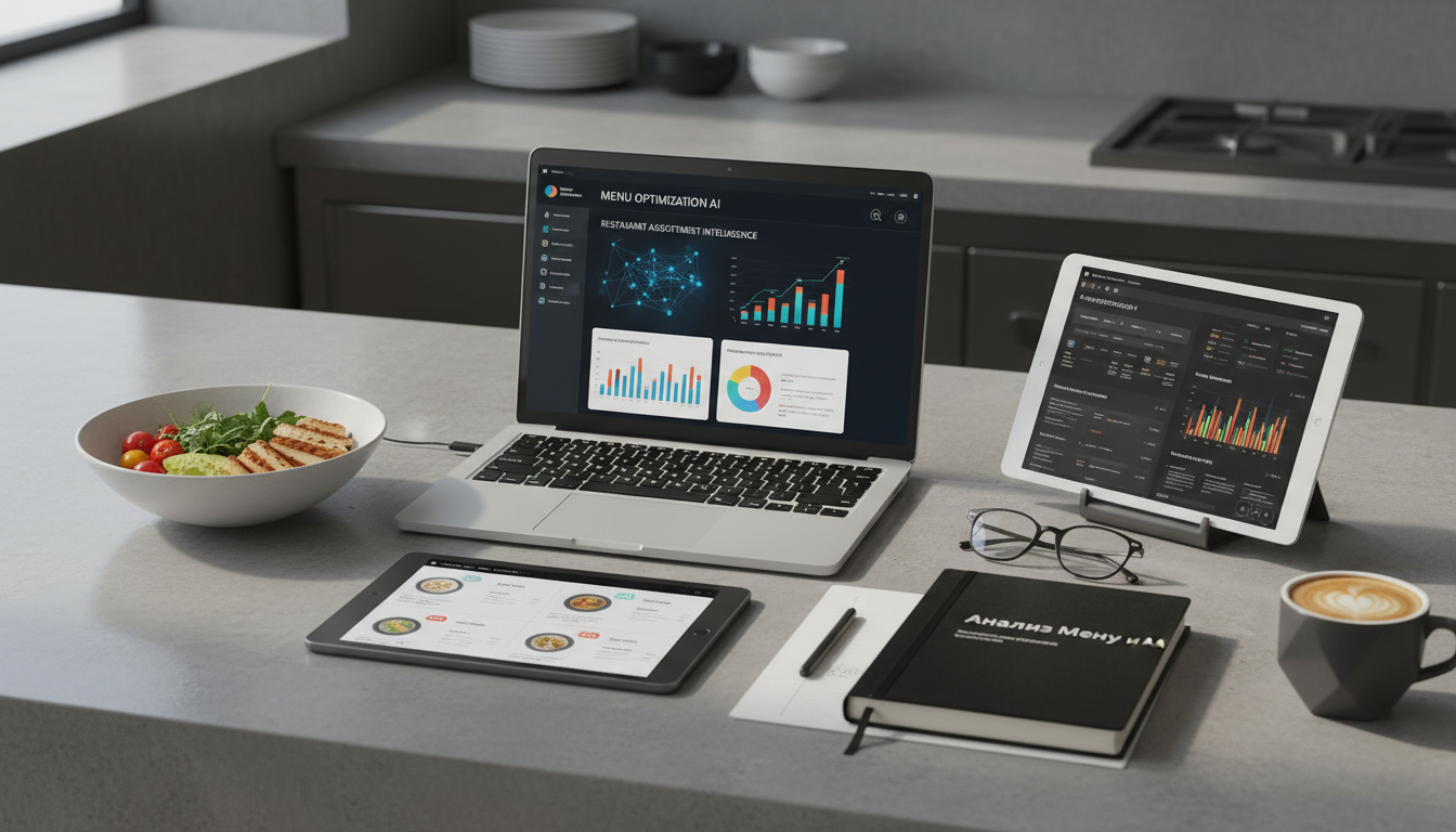 Иллюстрация к статье о Как применить искусственный интеллект в меню-инженерии и оптимизации ассортимента ресторана