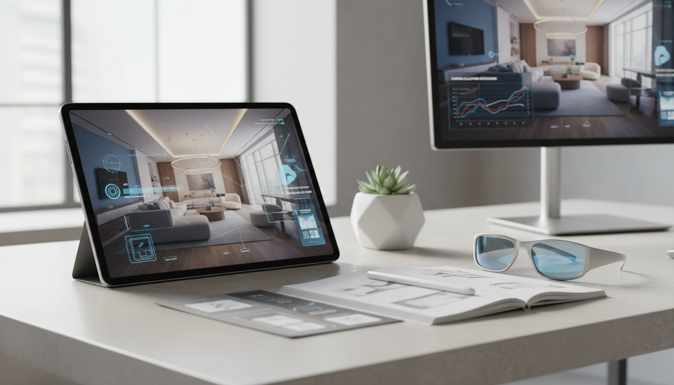 Иллюстрация к статье о Как применить искусственный интеллект в дизайне интерьеров и визуализации пространств