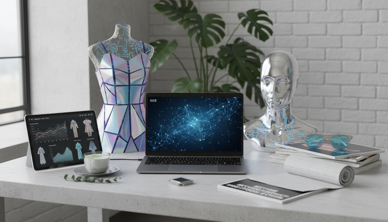 Иллюстрация к статье о Как применить искусственный интеллект в моде, стилистике и прогнозировании трендов