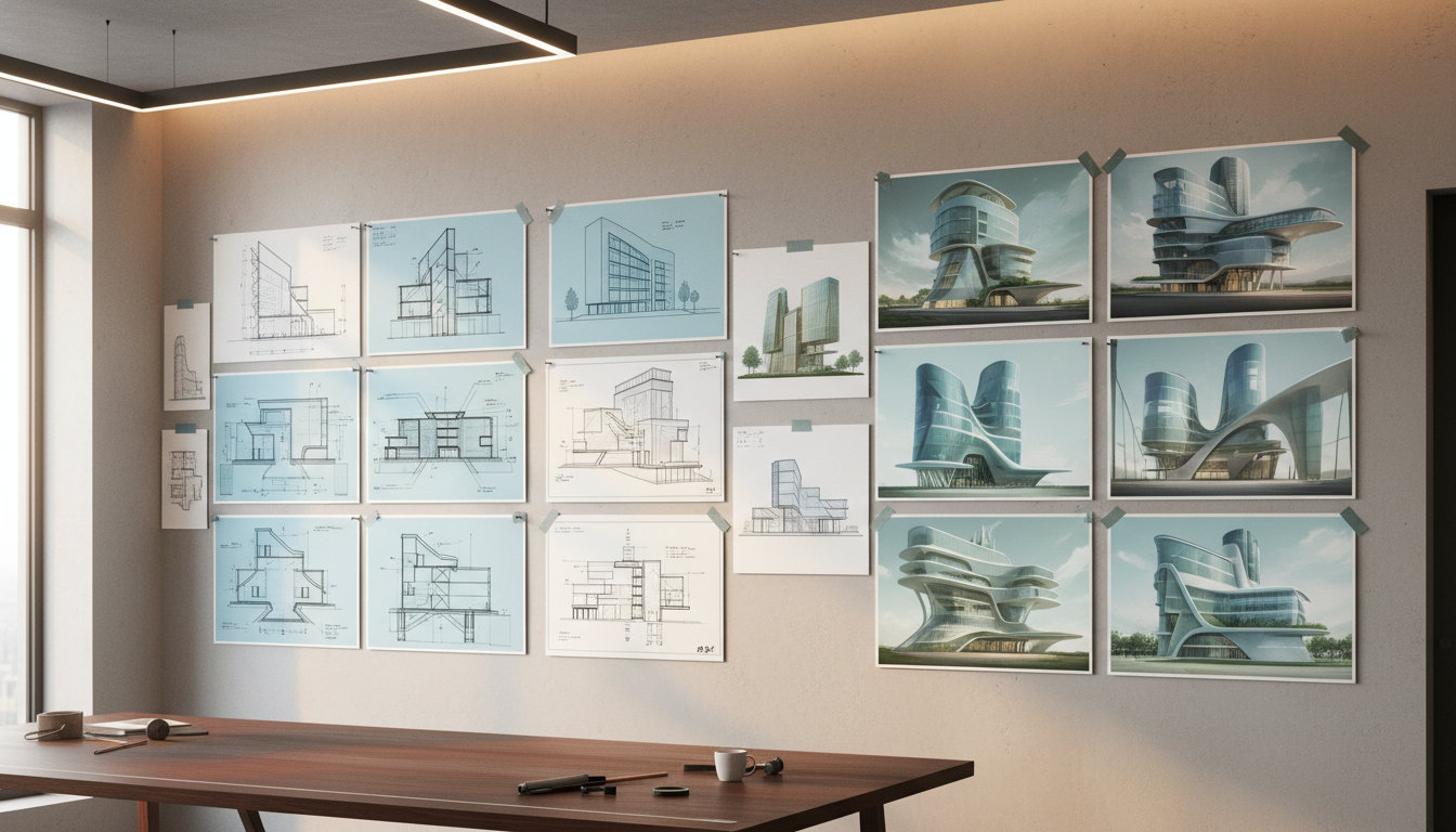 Сравнение этапов архитектурного проектирования с применением искусственного интеллекта