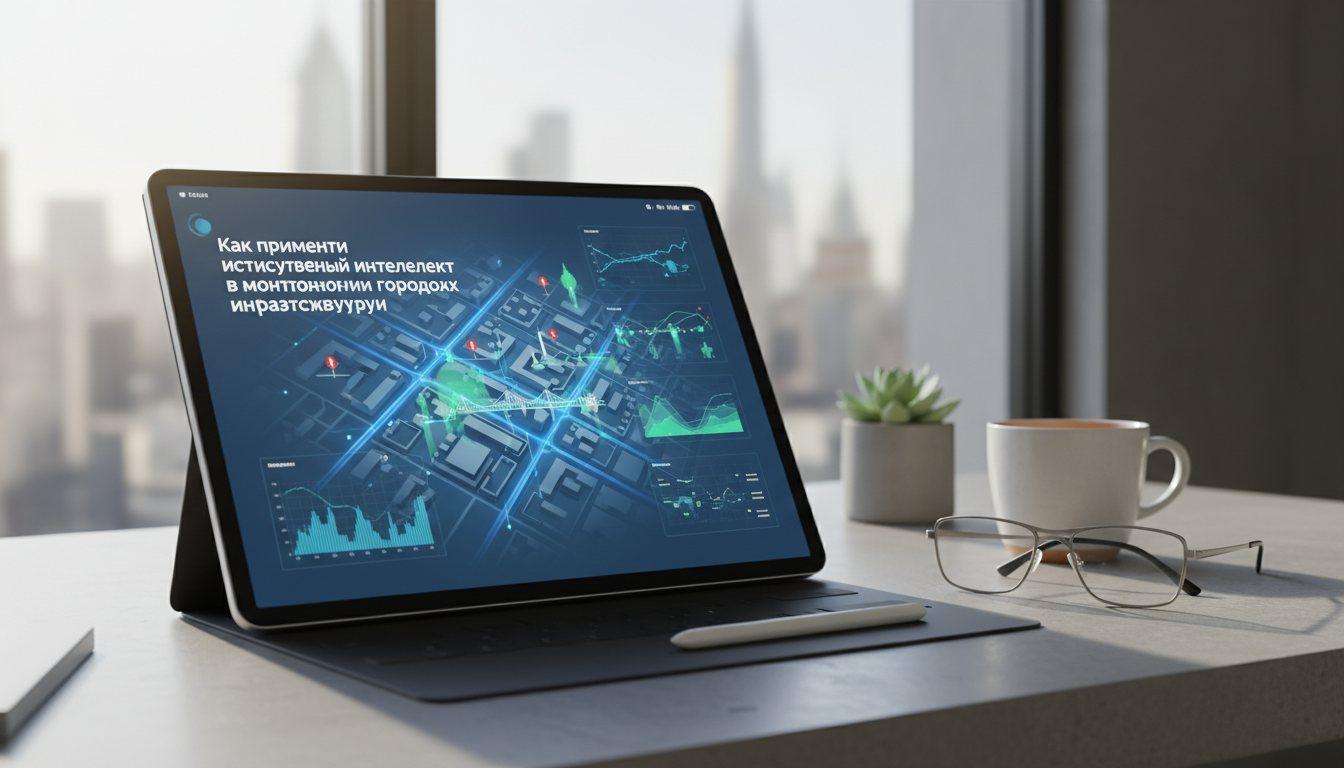 Иллюстрация к статье о Как применить искусственный интеллект в мониторинге городской инфраструктуры