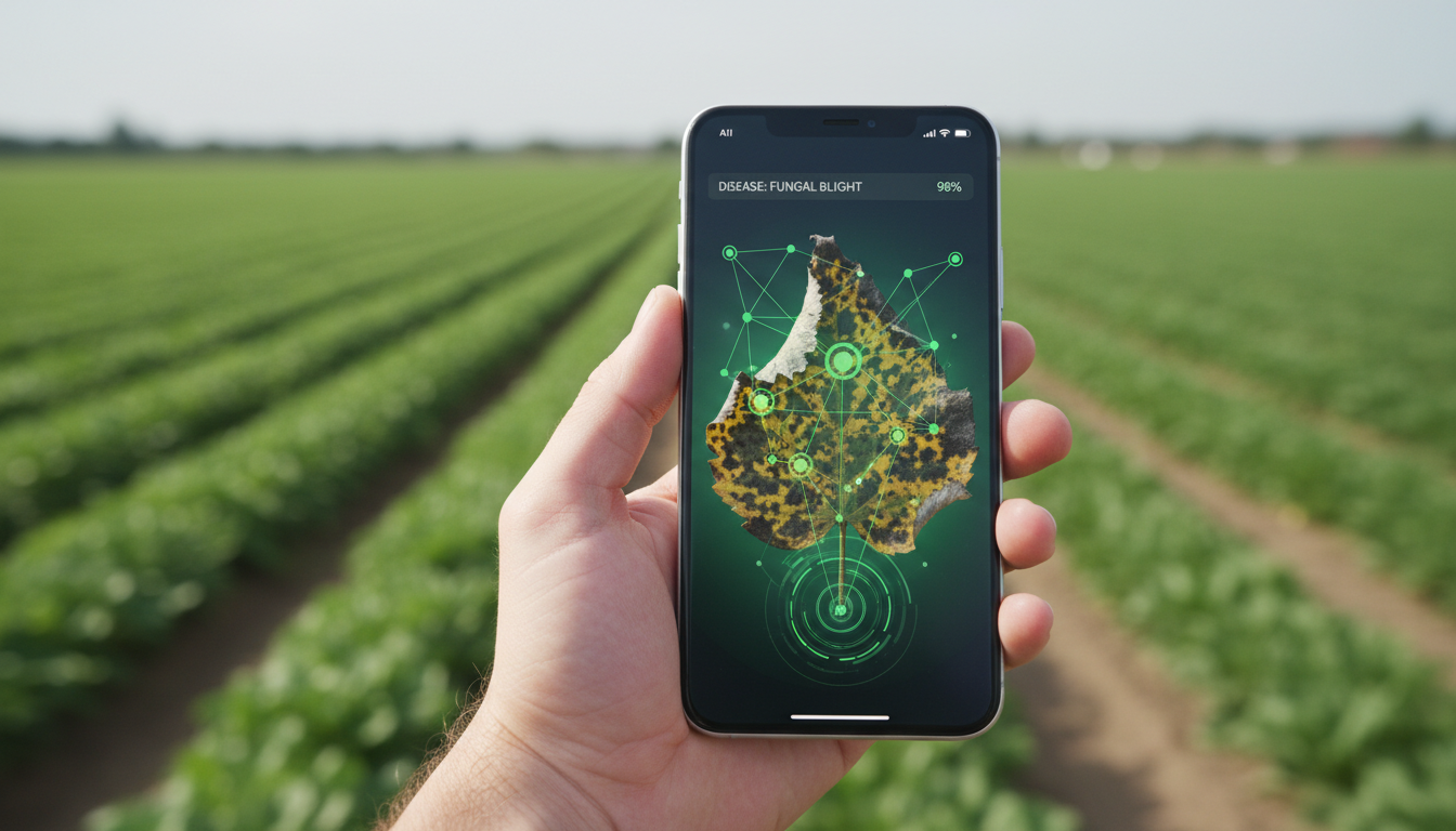 ИИ в диагностике болезней растений по фото: полный гид
