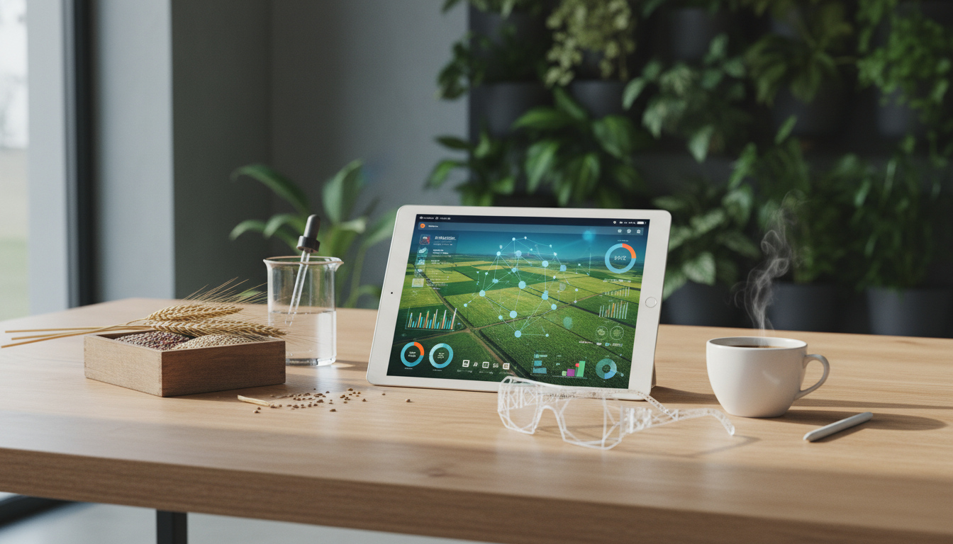 Иллюстрация к статье о Как применить искусственный интеллект в прогнозировании урожайности