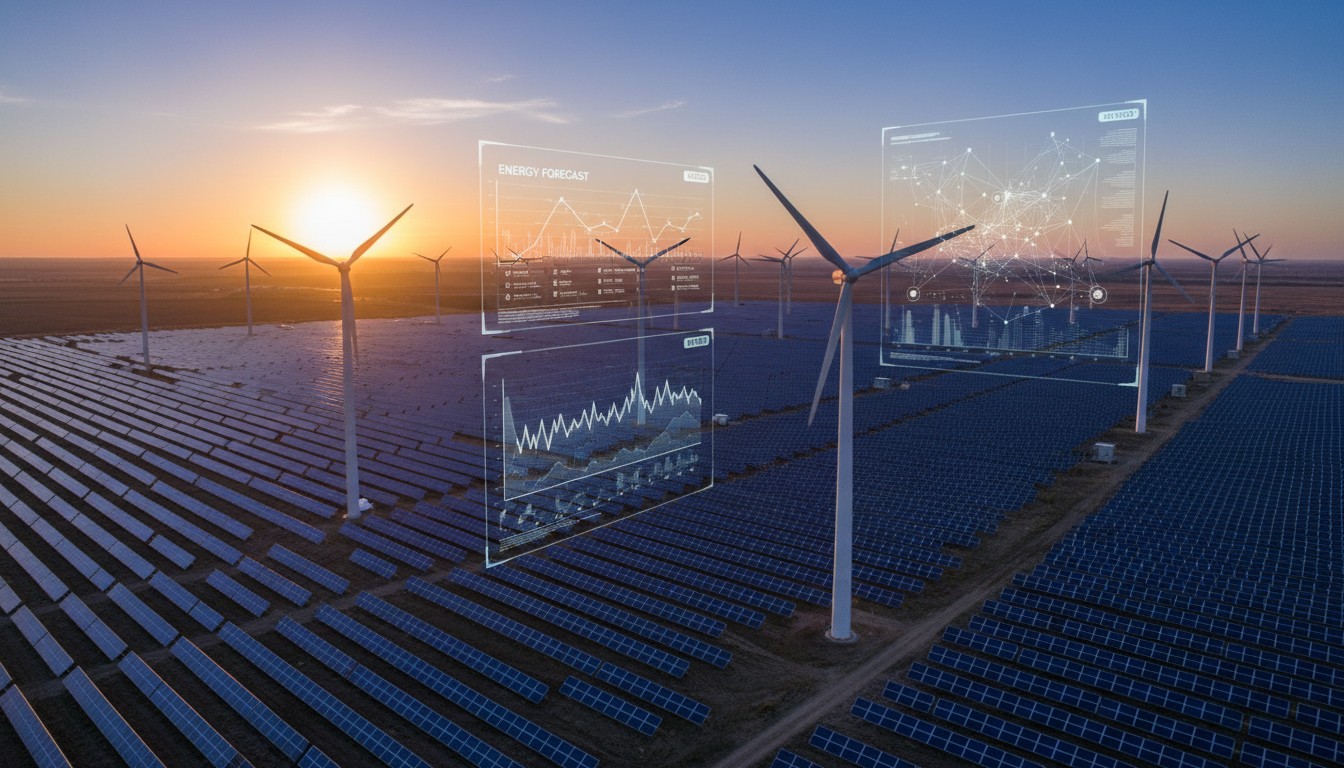 ИИ в прогнозировании выработки солнечных и ветряных станций