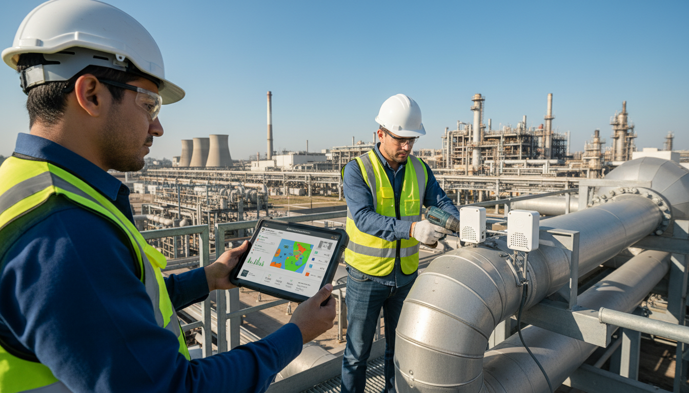 Пошаговое внедрение ИИ-системы мониторинга загрязнения — датчики и облачная платформа