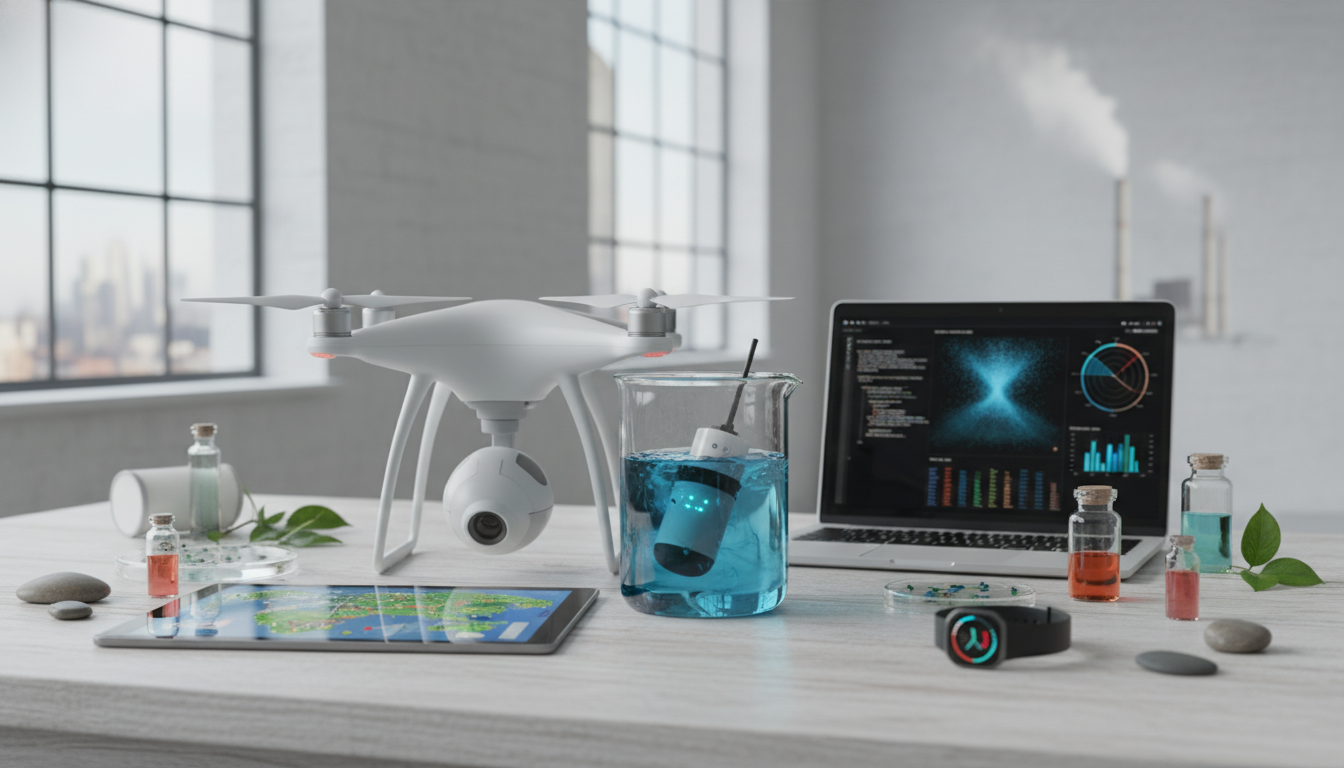 Иллюстрация к статье о Как применить искусственный интеллект в мониторинге загрязнения воздуха и воды