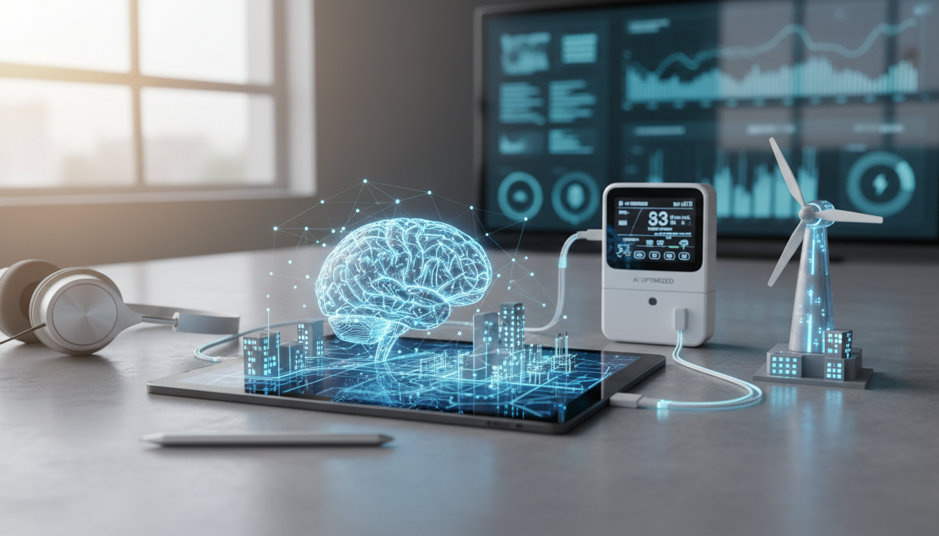 Иллюстрация к статье о Как применить искусственный интеллект в управлении «умными» электросетями (Smart Grid)