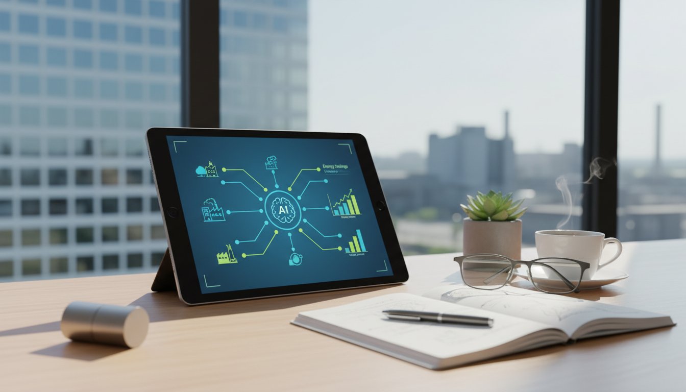 Иллюстрация к статье о Как применить искусственный интеллект в энергоаудите зданий и предприятий