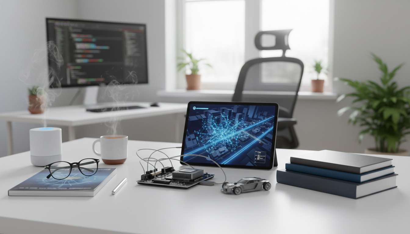 Иллюстрация к статье о Как применить искусственный интеллект в разработке систем автопилотирования