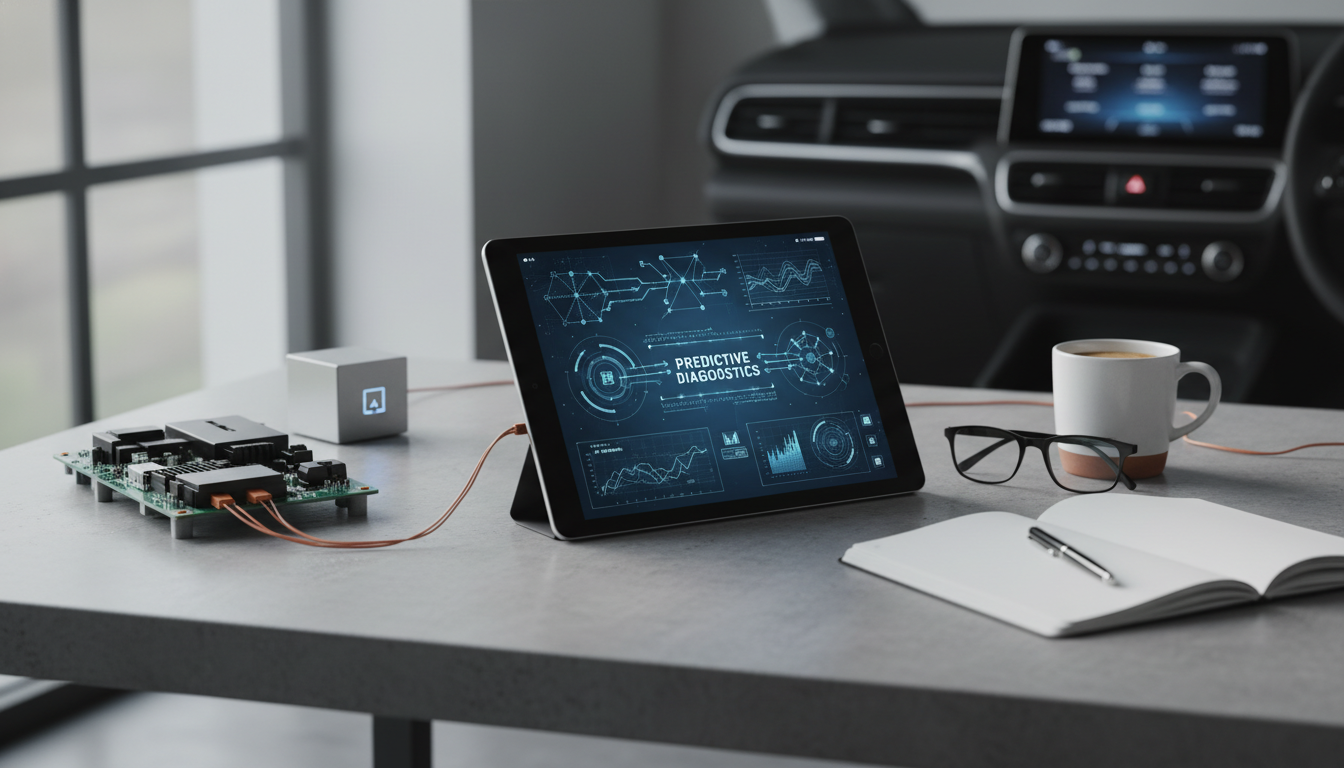 Иллюстрация к статье о Как применить искусственный интеллект в предиктивной диагностике автомобилей