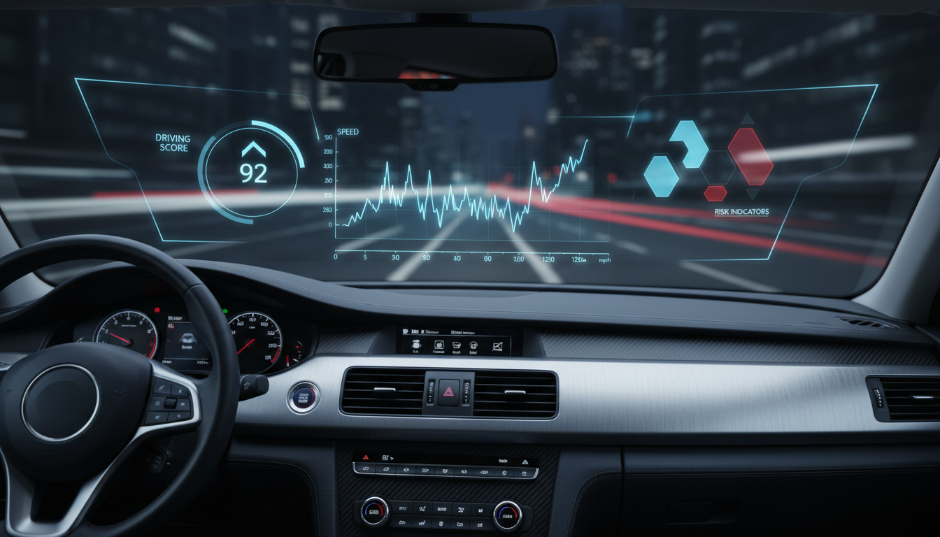 ИИ в страховой телематике: оценка стиля вождения и UBI